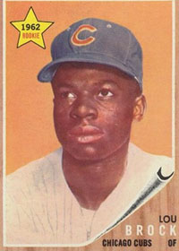 Cubs OF Lou Brock